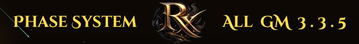 Project Rx - 3.3.5a All-GM RP